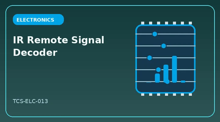 IR Remote Signal Decoder illustrative project image