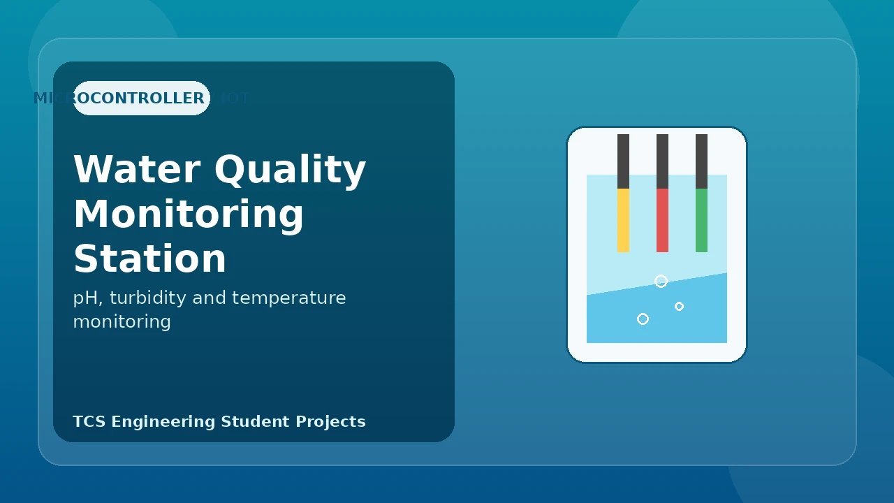 Water Quality Monitoring Station illustrative project image